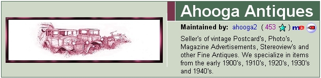 Ahooga Antiques Sales on E-Bay
